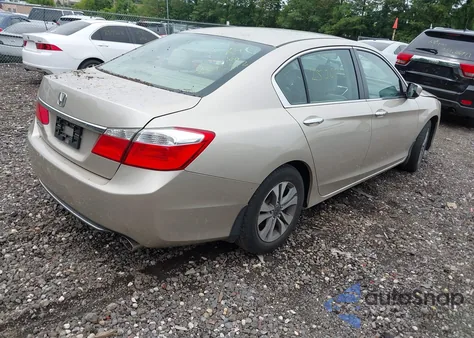 2014 Honda Accord Lx из США, поврежденный, VIN 1HGCR2F37EA028011